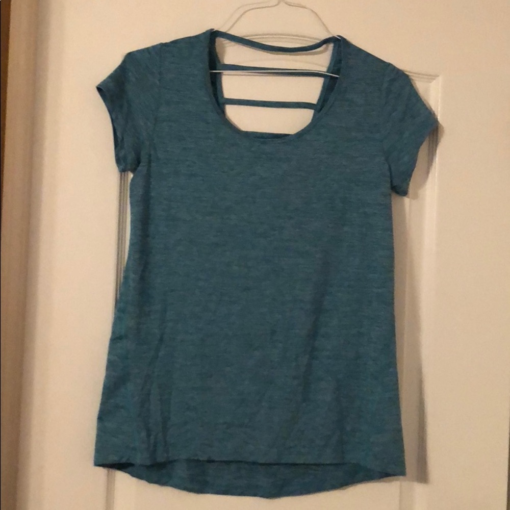 Champion Small Teal Gym Shirt